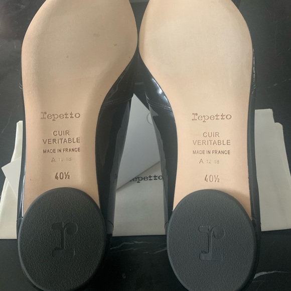 NWT Repetto 'Loui Cotilion' Patent Flat - Picture 4 of 4